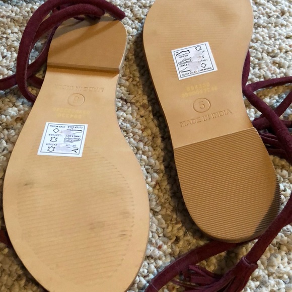 Wrap sandals - Picture 4 of 4